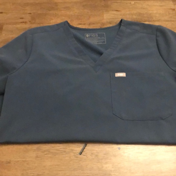 Figs Tops Authentic Figs One Pocket Scrub Top Dark Harbor Poshmark